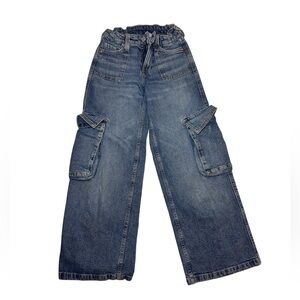 Blue Cargo Jeans